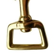 thumbnail image 3 of Clips giratorios Zulema Gancho de metal para correas artesanales de cuero 21x60mm Broche de perno de ojo giratorio, 3 of 7