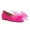 Hot Pink, variant on Women Chic Mesh Bowknot Ballet Shoes Pointed Toe Slip on Low Heel Flats Comfortable Prom Dance Shoes Size 4 Black