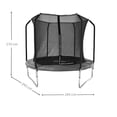 thumbnail image 4 of Trampolín Athletic Works 8 Pies con Malla de Seguridad 2.4mts, 4 of 4