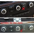 thumbnail image 2 of For Bmw 5 Series E60 E61 Heater Climate Air Conditioner Off Button Repair Cover Plastic Auto Acesssories Tools, 2 of 6