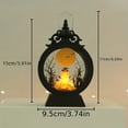 thumbnail image 5 of Make Halloween Magical with this Vintage LED Electronic Candle Light Hanging Storm Lantern!, 5 of 5