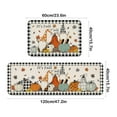 thumbnail image 6 of Vggrvlo Halloween 2 Set of Kitchen Rugs Mats for Floor Non Slip Extra Thick Chenille Door Mat Machine Washable Bath Mats Halloween Decorations Indoor, 6 of 6