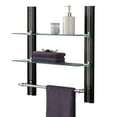 thumbnail image 6 of Organize It All Deluxe Tempered Glass Shelf with Towel Bar, 6 of 10