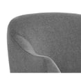 thumbnail image 6 of Sunpan Silvana 18" Modern Fabric Glider Lounge Chair in Belfast Koala Gray, 6 of 7
