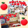 thumbnail image 6 of 12 Pcs Red Apple Classroom Decorations Apple Paper Lanterns Fruit Themed Party Decor Hanging Apple Decorations for Birthday Baby Shower Back to School Garden Room Party Supplies, 6 of 13