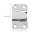 thumbnail image 2 of FOMIYES 16Jgo Conector Invisible Para Muebles De Inoxidable Para Montaje De Arte En Casa, 2 of 6