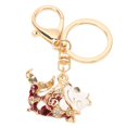 thumbnail image 4 of Goldfish Keychain Good Luck Exquisite Chinese Style Portable Zinc Alloy Cute Keychain for Purse Backpack Red, 4 of 11