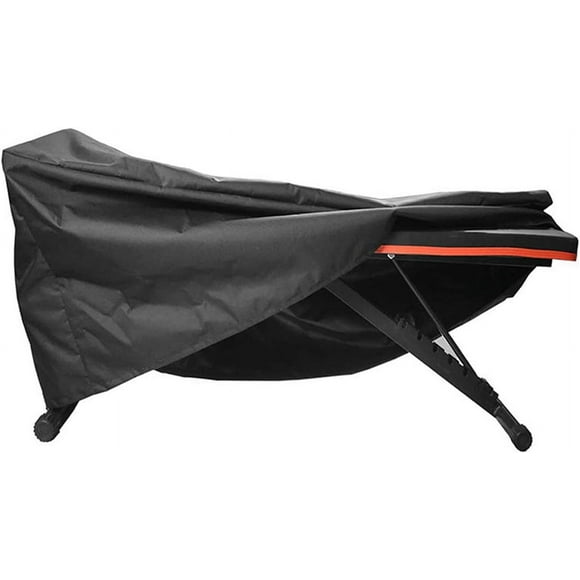 Exercise Bench Cover, Oxford Polyester Folding Weight Bench Cover, Dust-Proof Gym Bench Cover, Strength Training Adjustable Benches Cover for Gym Workout Training Equipment