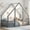 Grey, variant on Sailvan Twin Wood House-Shaped Floor Bed with Fence, Guardrails
