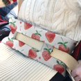 thumbnail image 2 of Flowers and Strawberry Seatbelt Cushion - Post-Surgery Mastectomy Recovery Pillow - Car Travel Comfort for Women, 2 of 5