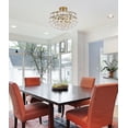 thumbnail image 6 of Savannah 16 inch flush mount in brass, 6 of 8