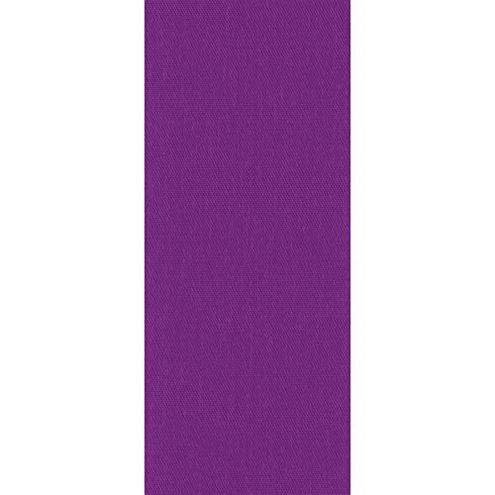 Burton & Burton #40 Purple Satin Acetat Ribbon, 50 Yard