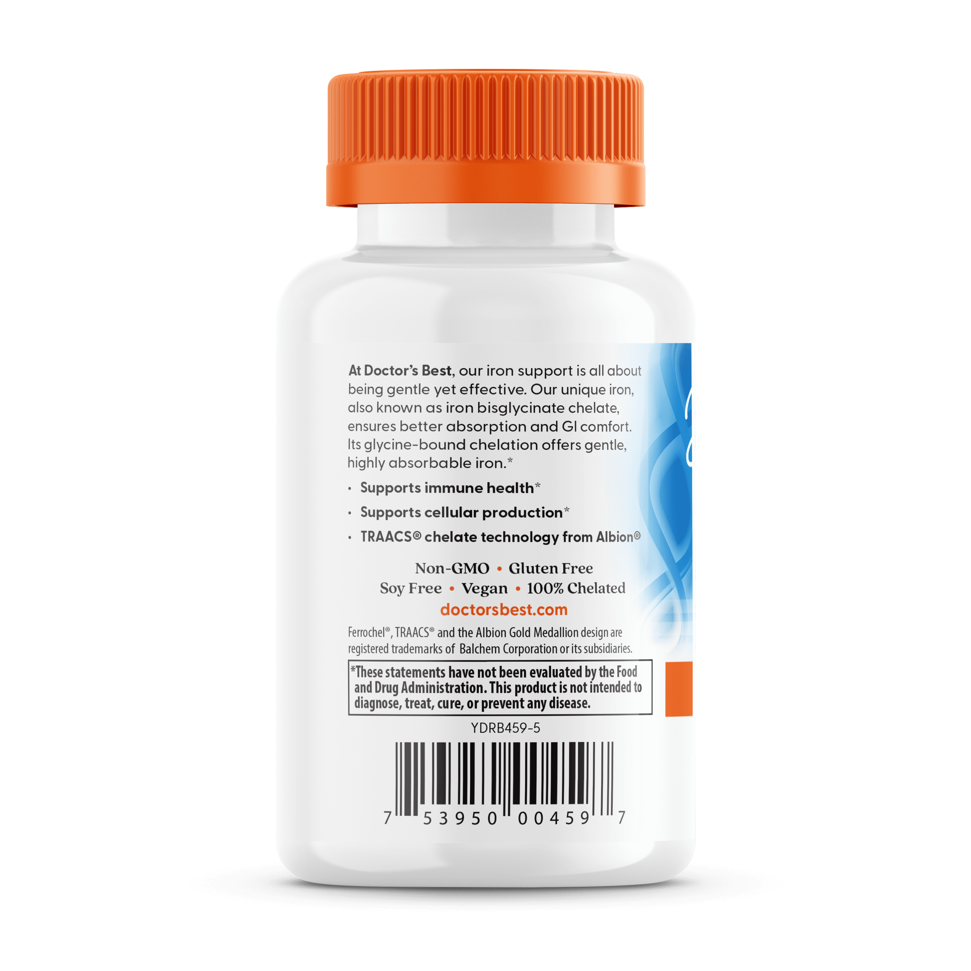 Designs For Health Ferrochel Iron Chelate 120 Capsules - View #9