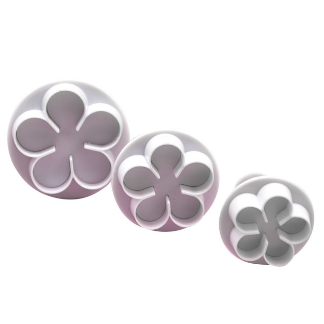 tredstone 3PCS/Set Multi Pattern Cutting Die Cutters Cake Making Baking Mould Fondant Mold Fondant Craft DIY Store Kitchen Tool