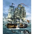 thumbnail image 2 of Naval warfare was dominated by sailing ships from the 16th to the mid 19th century. Poster Print by Kurt Miller/Stocktre, 2 of 2
