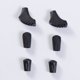 thumbnail image 1 of Puntas de bastón para caminar, accesorios de goma, puntas de bastón de goma para protectores de bastones de senderismo, bastones de acampada para escalar, 1 of 5