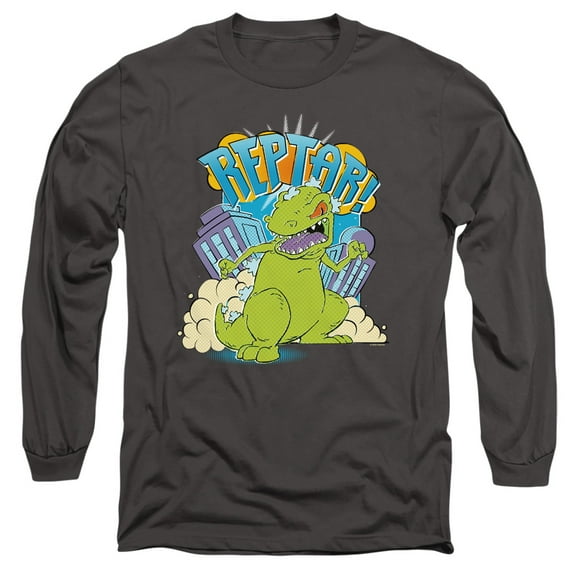 Rugrats Reptar Stomp Unisex Adult Long-Sleeve T Shirt