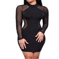 thumbnail image 4 of Femmes Bandage Bodycon Soirée Sans Manches Cocktail Mini-Robe, 4 of 5