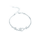 thumbnail image 1 of Pulseras Zirconia Mujer Brazalete De Plata 925 Corazón Xtellar plateado, 1 of 4