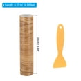thumbnail image 2 of Uxcell 1 Set PE Wood Grain Repair Tape 10" x 14.99' Self-Adhesive Wood Grain Repair Tape with Scraper Maple Chestnut, 2 of 7