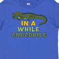 thumbnail image 4 of Inktastic In a While Crocodile with Cool Green Crock in Sunglasses Boys or Girls Baby T-Shirt, 4 of 5