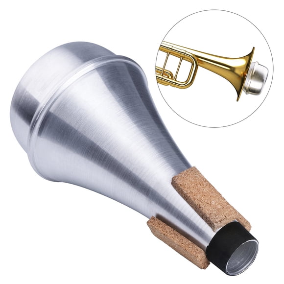 EeaseMX Silenciador de trompeta de práctica con sonido recto