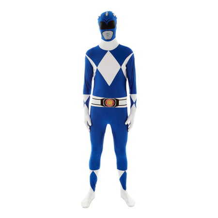 official power ranger morphsuit costume,blue,large 5'4