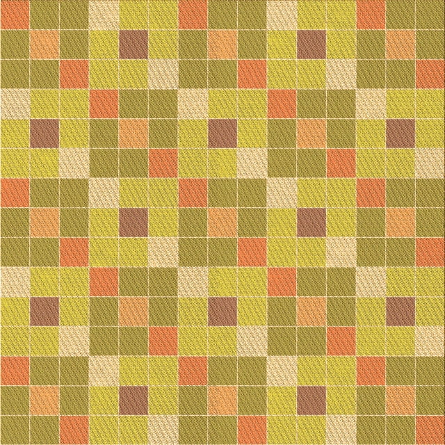 Ahgly Company Machine Washable Indoor Square Transitional Bright Gold Yellow Area Rugs, 6' Square