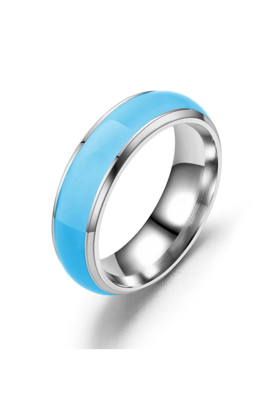 Simple Fashion Unisex Luminous Solid Color Glowing Ring