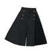 thumbnail image 1 of Culottes recortados para mujer, culottes sueltos de cinco puntos, pantalones de pierna ancha transpirables de moda, cómodos, pantalones hasta la , negro XL XL negro Salvador Culottes recortados, 1 of 10