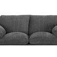 thumbnail image 2 of Sala 3-2-1 Aston DICASA Sofá Love Seat y Sillón Gris Oscuro, 2 of 9