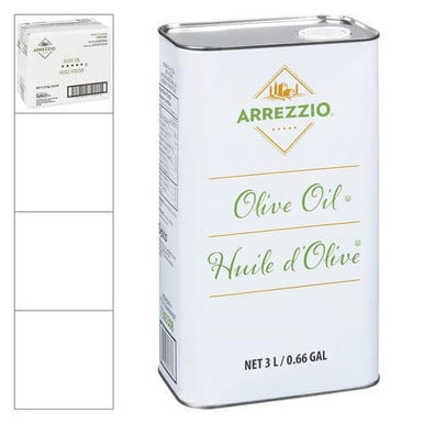 Arrezzio Olive Oil 3L | Bulk edible oils for specialty - Walmart