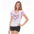 thumbnail image 1 of Camiseta gráfica Aeropostale NY para mujer, blanca, mediana Aeropostale Camiseta gráfica, 1 of 2