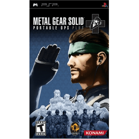 Psp-Metal Gear Solid: Portable Ops Plus (#) /Psp Game New