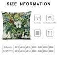 thumbnail image 5 of SHANXI Eucalyptus Floral Stars Decorative Pillow Covers 18x18in, 5 of 5