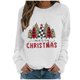 thumbnail image 1 of Sudadera de Cuello Redondo de Navidad Para Mujer Blusa Regular Estampada de Manga Larga de Otoño Odeerbi  ODB196341, 1 of 6