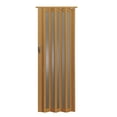 thumbnail image 2 of Homestyle Metro PVC Accordion Door fits 36" x 80" Beech color with Frosted Insert, 2 of 5