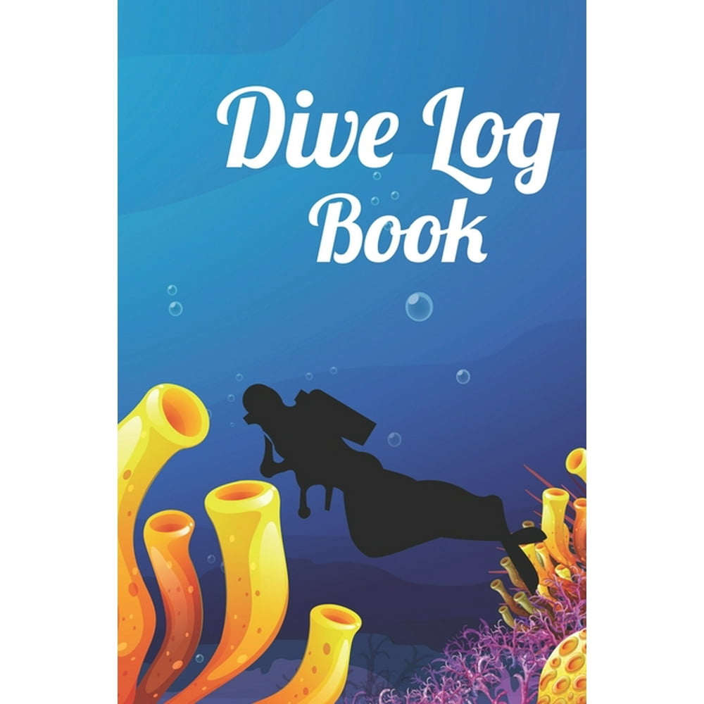 Dive Log Book Scuba Diving Logbook for Beginner, 100 Pages in 6" x 9