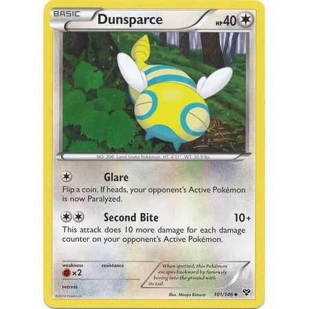 Pokemon X & Y Base Set Dunsparce #101