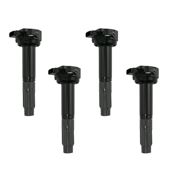 TRQ 4 Piece Engine Ignition Coil Set Direct Fit for 2.5L Subaru Legacy Outback ICA65256