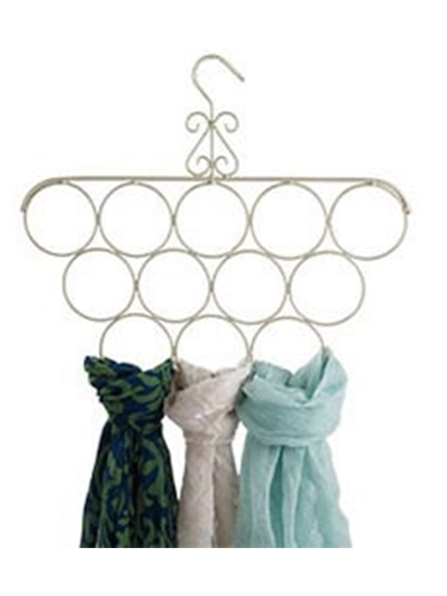 Metal Scarf Hanger Holder Organizer Scarves