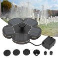 thumbnail image 3 of Solar Fountain,Plum Blossom Design Style,Quick Start And Easy Installation,Widely Used In Outdoor Garden Pond Fountain, 3 of 8