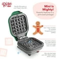 thumbnail image 5 of Rise By Dash Gingerbread Mini Waffle Maker, 5 of 6