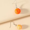 thumbnail image 4 of Pendientes divertidos y sencillos, creativos y modernos de acrílico, con hojas de nicho distintivas, colgantes de frutas, ganchos para la oreja, joyería para la oreja, estilo versátil, 4 of 5