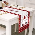 thumbnail image 3 of Mesa De Gnomos Navideños, Mantel De Algodón Y Lino A Rayas Enano, Decoración Navideña Para Mesa De Comedor Y Mesa De Café matsuzay HA042038-10, 3 of 6