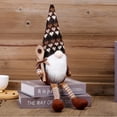 thumbnail image 2 of Coffee Gnomes Coffee Bar Decoration,Plush Gnomes Coffee Scandinavian Figurine Nordic Tiered Tray Decor for Home Office, 2 of 8