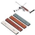 thumbnail image 4 of Blade Sharpening Stone, 4Pcs Multifunctional White Corundum Beautiful Practical Knife Whetstone  For Home, 4 of 8