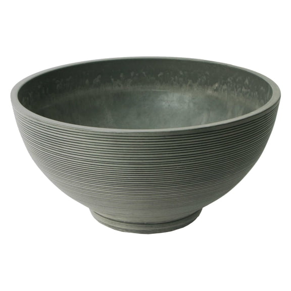 Algreen Valencia Striped Bowl Planter
