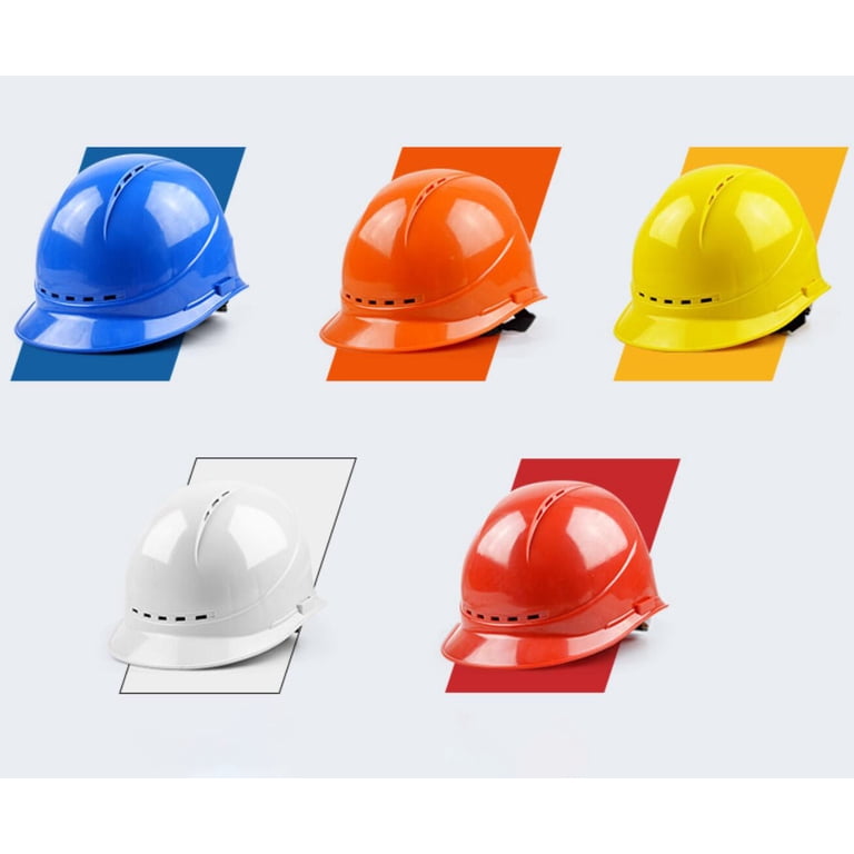 Malta Dynamics 4-Point Ratchet Hard Hat - Made In USA, OSHA/ANSI Compliant Cap Style For Construction