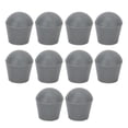thumbnail image 1 of Pointe de Bâton de Randonnée, 10pcs Épaississent les Bouts Gris de Canne de Protecteur d'Extrémité Rondelle en Acier pour les Personnes Âgées pour l'Extérieur, 1 of 8